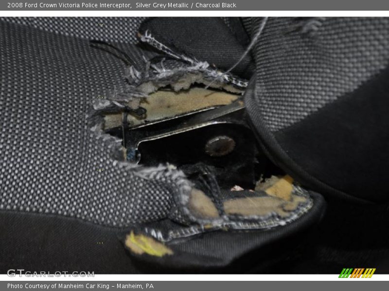 Silver Grey Metallic / Charcoal Black 2008 Ford Crown Victoria Police Interceptor