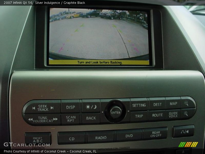 Silver Indulgence / Graphite Black 2007 Infiniti QX 56