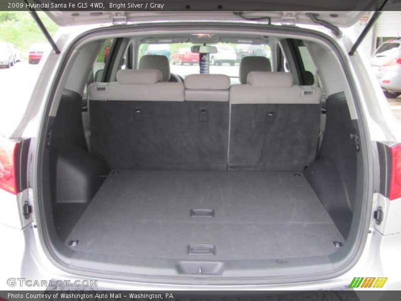 Bright Silver / Gray 2009 Hyundai Santa Fe GLS 4WD