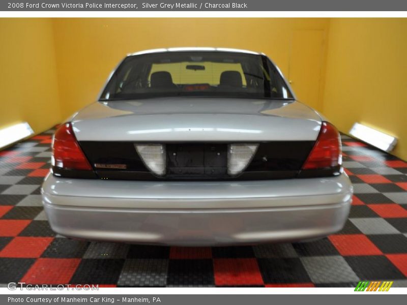 Silver Grey Metallic / Charcoal Black 2008 Ford Crown Victoria Police Interceptor