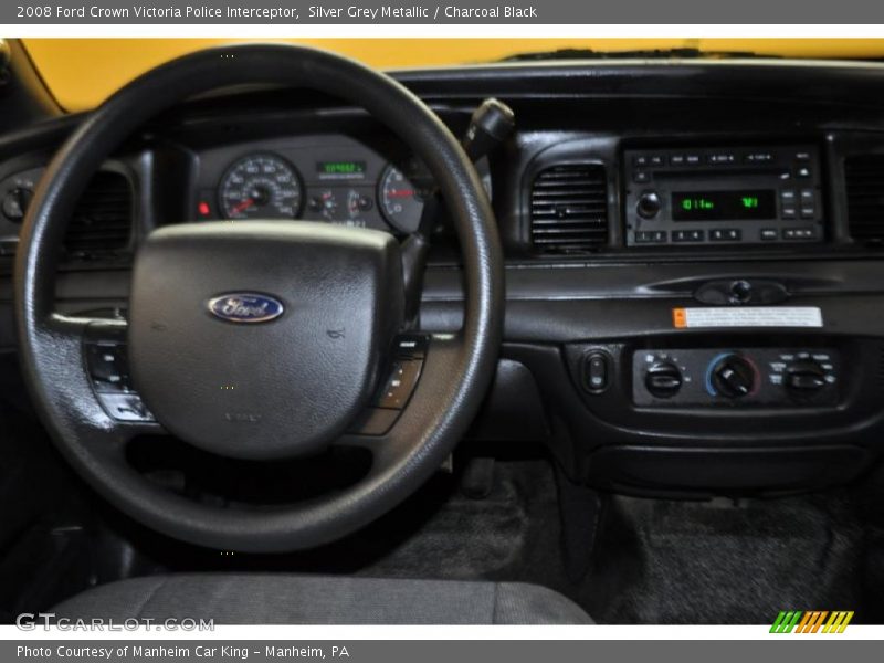 Silver Grey Metallic / Charcoal Black 2008 Ford Crown Victoria Police Interceptor