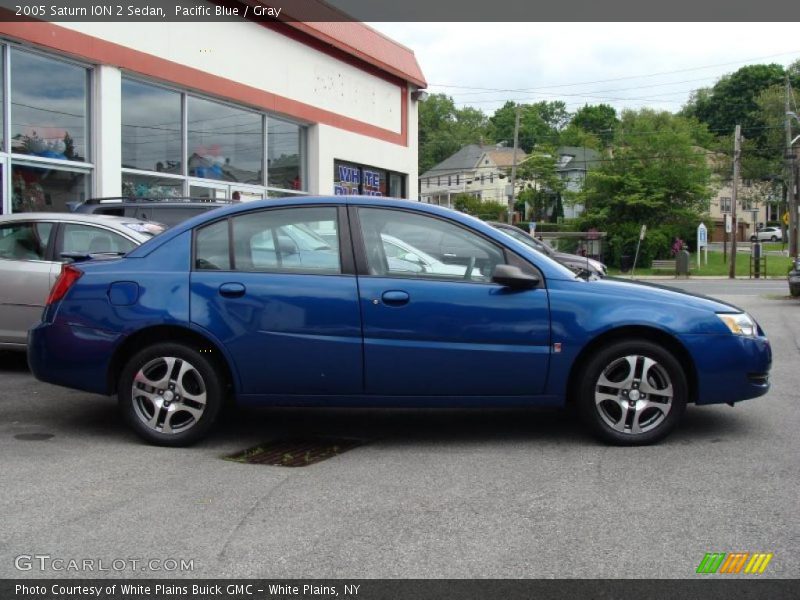 Pacific Blue / Gray 2005 Saturn ION 2 Sedan