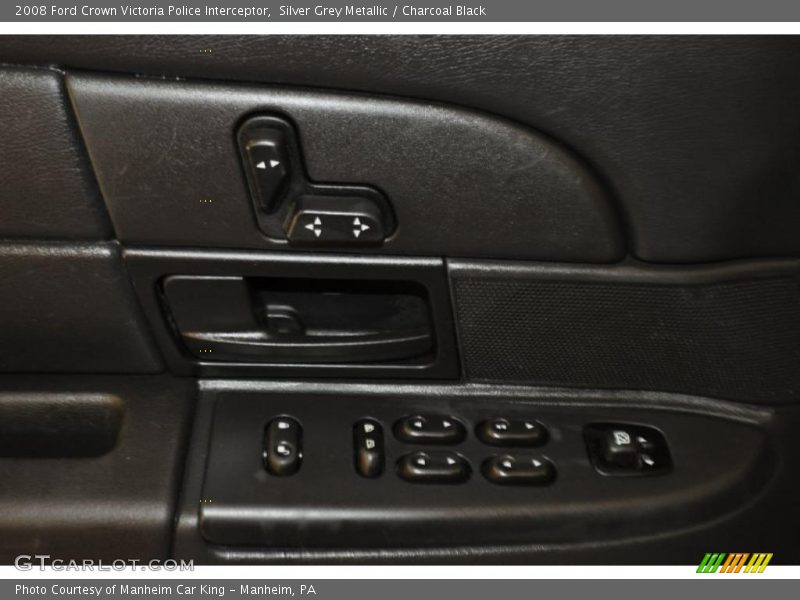 Silver Grey Metallic / Charcoal Black 2008 Ford Crown Victoria Police Interceptor