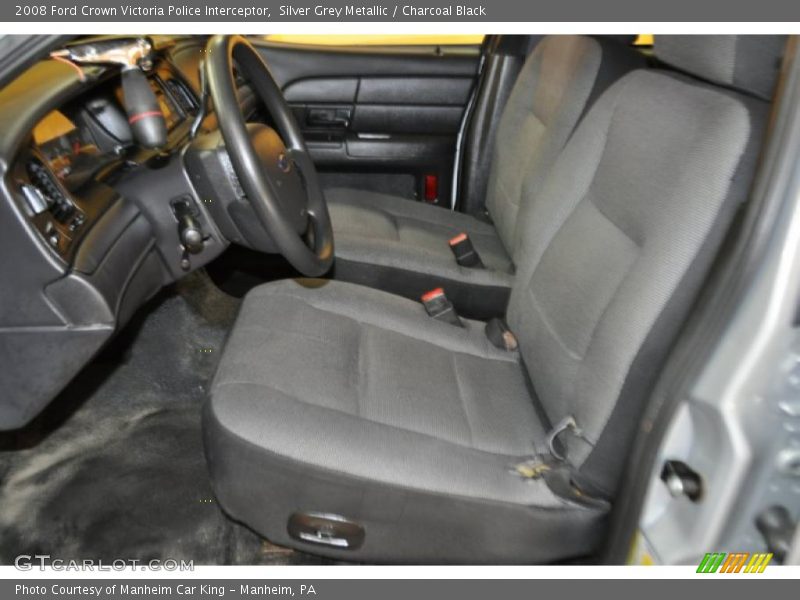 Silver Grey Metallic / Charcoal Black 2008 Ford Crown Victoria Police Interceptor