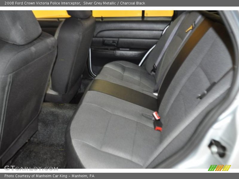 Silver Grey Metallic / Charcoal Black 2008 Ford Crown Victoria Police Interceptor