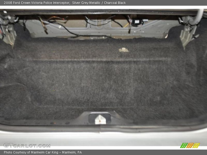 Silver Grey Metallic / Charcoal Black 2008 Ford Crown Victoria Police Interceptor