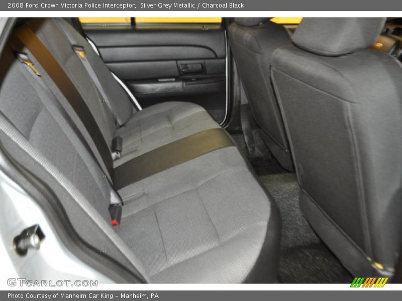 Silver Grey Metallic / Charcoal Black 2008 Ford Crown Victoria Police Interceptor