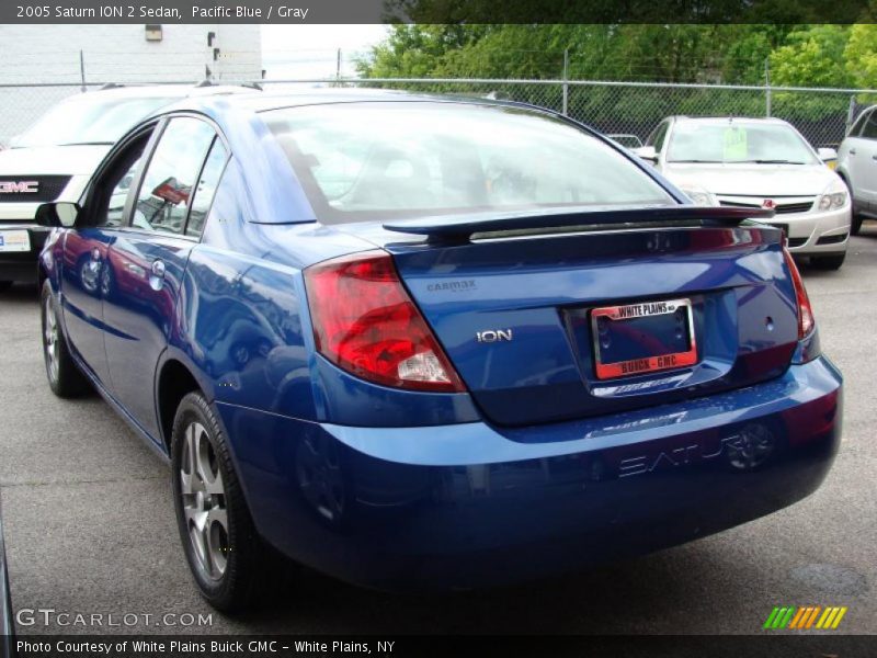 Pacific Blue / Gray 2005 Saturn ION 2 Sedan
