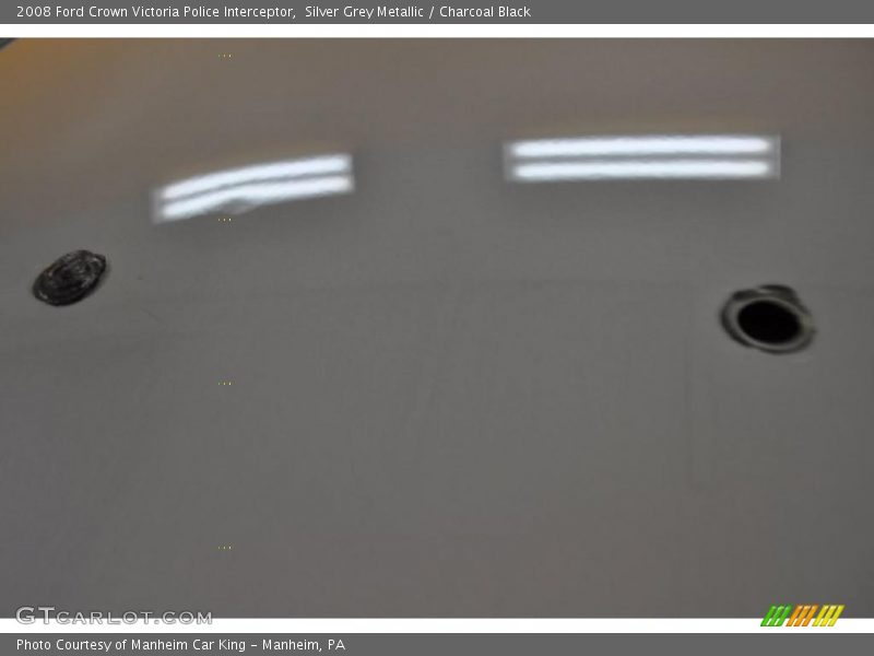 Silver Grey Metallic / Charcoal Black 2008 Ford Crown Victoria Police Interceptor