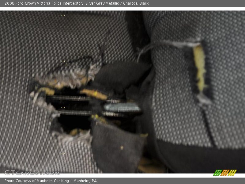 Silver Grey Metallic / Charcoal Black 2008 Ford Crown Victoria Police Interceptor