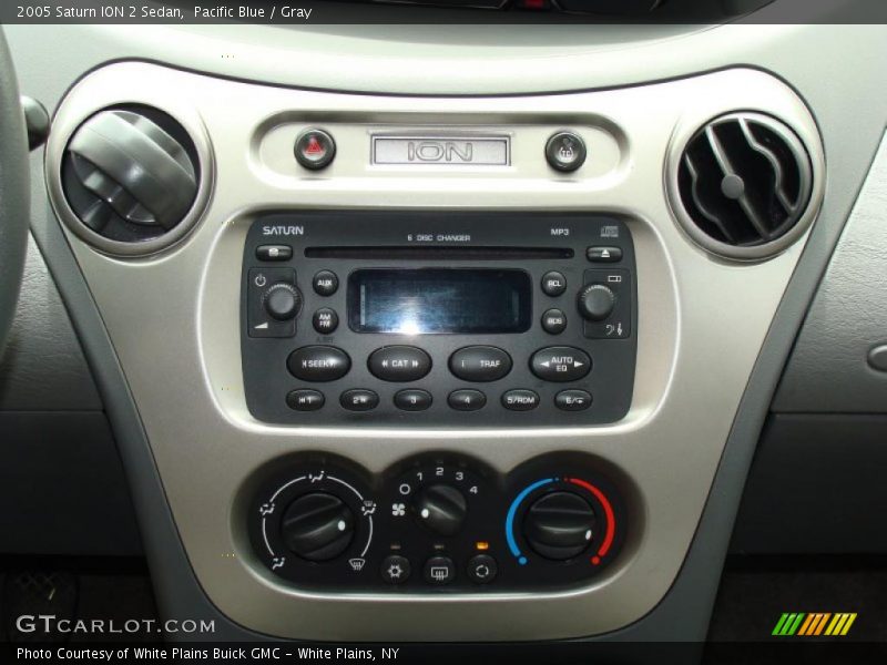 Pacific Blue / Gray 2005 Saturn ION 2 Sedan