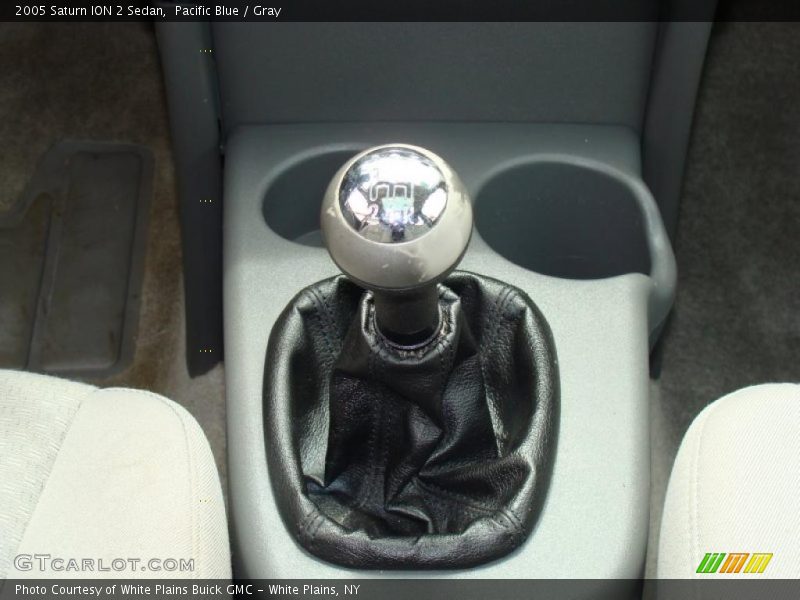 Pacific Blue / Gray 2005 Saturn ION 2 Sedan
