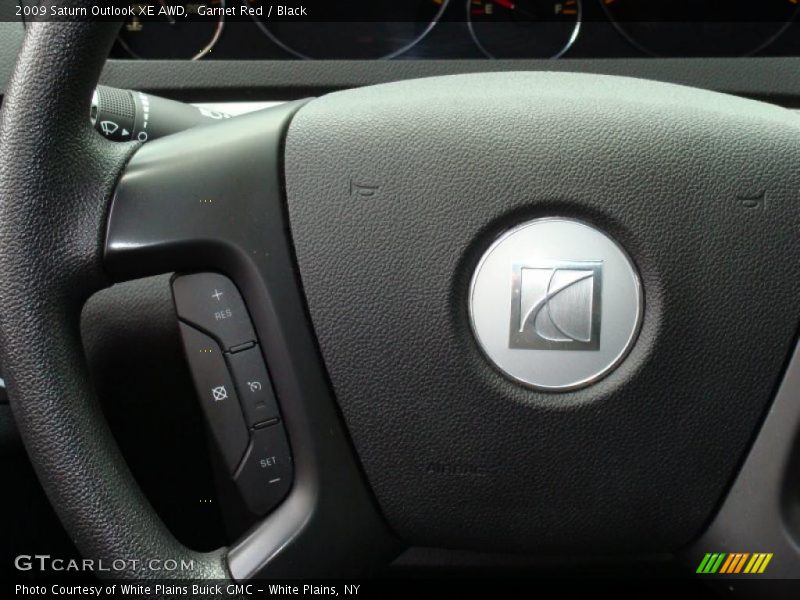 Garnet Red / Black 2009 Saturn Outlook XE AWD