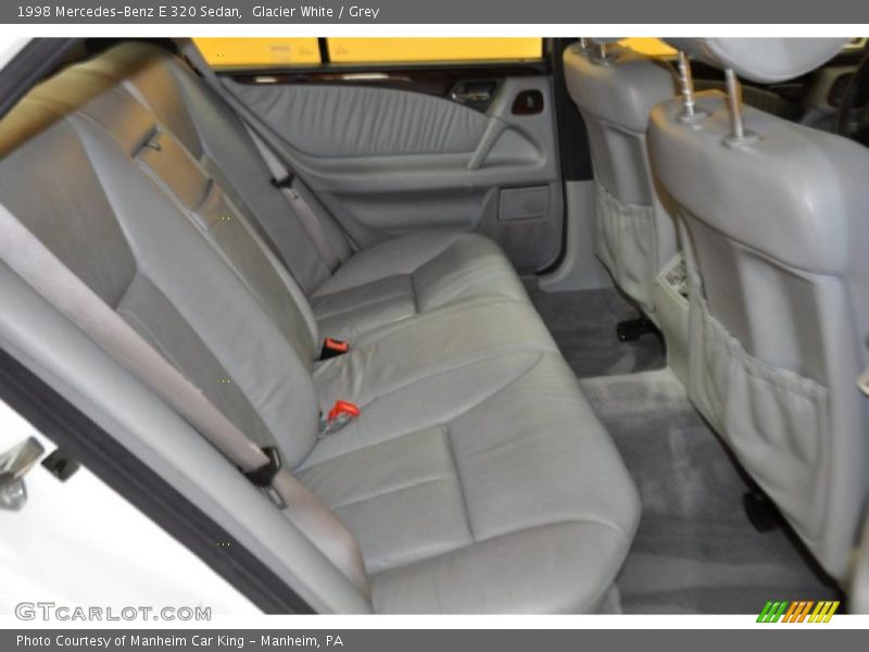Glacier White / Grey 1998 Mercedes-Benz E 320 Sedan