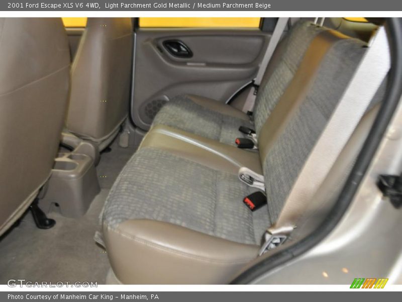 Light Parchment Gold Metallic / Medium Parchment Beige 2001 Ford Escape XLS V6 4WD