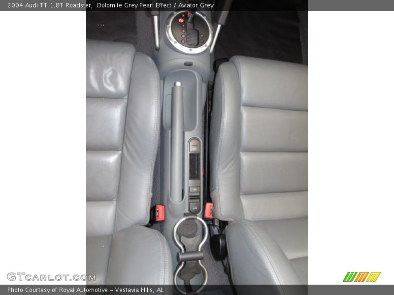 Dolomite Grey Pearl Effect / Aviator Grey 2004 Audi TT 1.8T Roadster