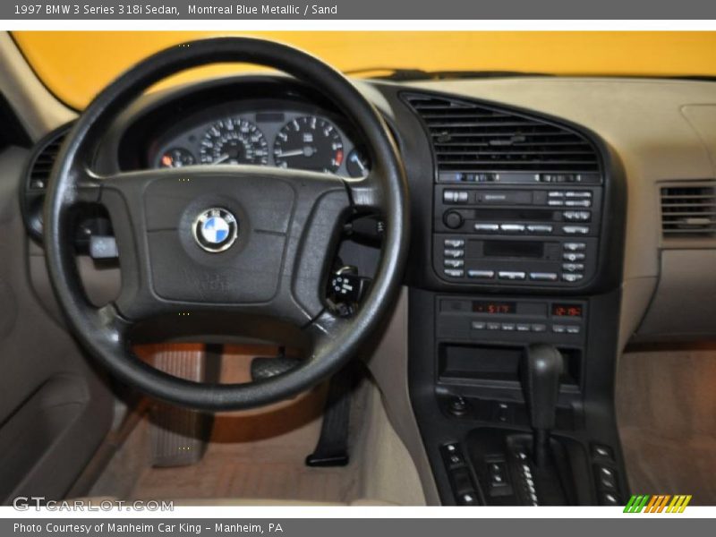 Montreal Blue Metallic / Sand 1997 BMW 3 Series 318i Sedan