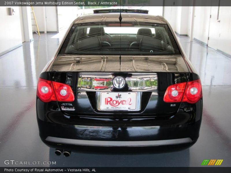 Black / Anthracite 2007 Volkswagen Jetta Wolfsburg Edition Sedan
