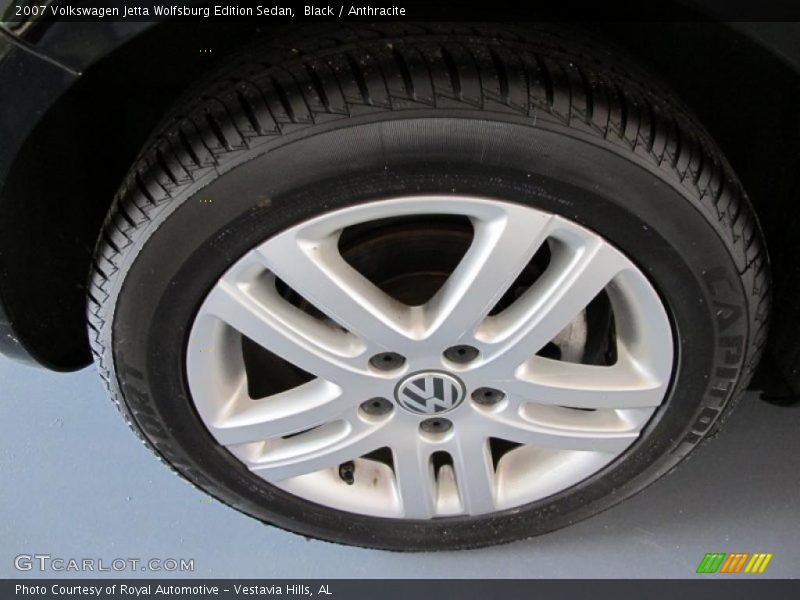 Black / Anthracite 2007 Volkswagen Jetta Wolfsburg Edition Sedan