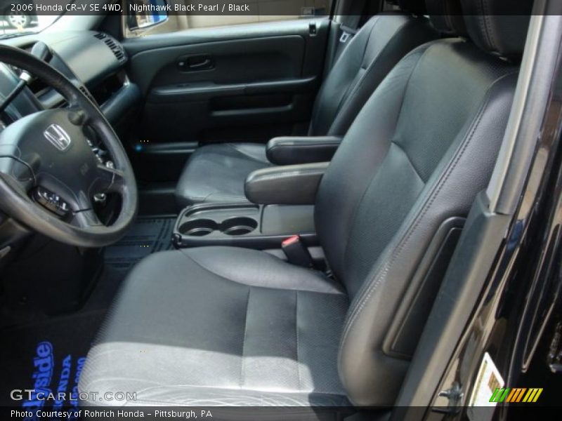 Nighthawk Black Pearl / Black 2006 Honda CR-V SE 4WD