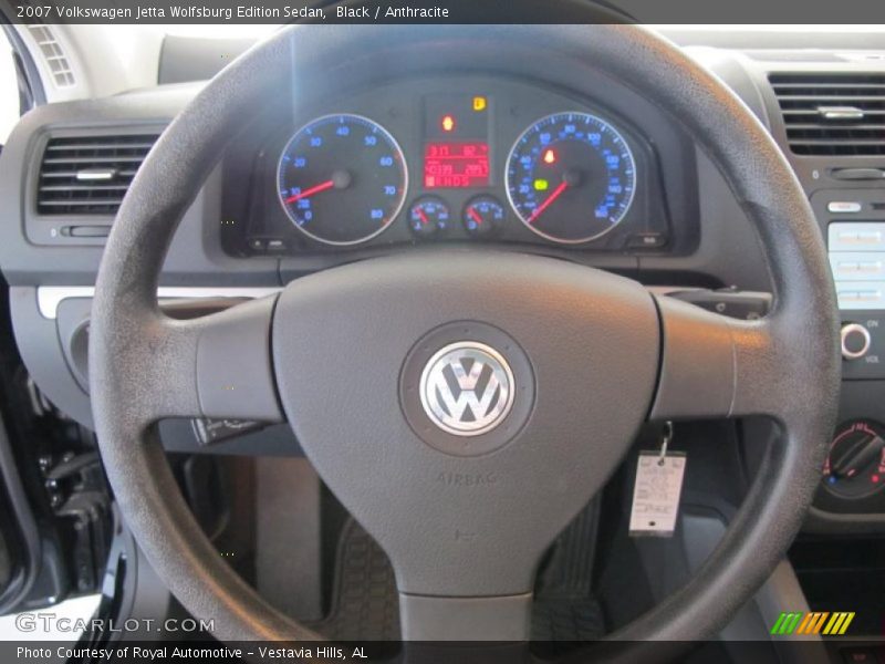 Black / Anthracite 2007 Volkswagen Jetta Wolfsburg Edition Sedan