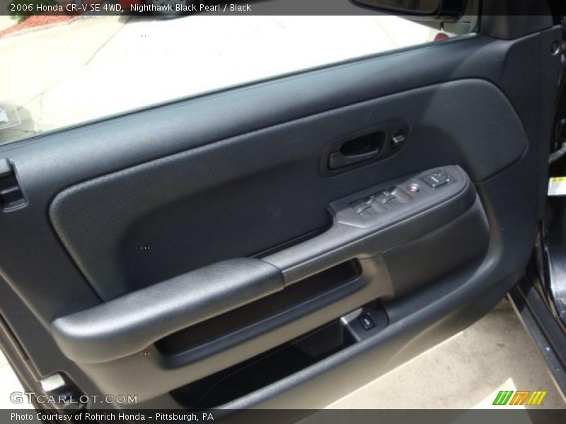Nighthawk Black Pearl / Black 2006 Honda CR-V SE 4WD