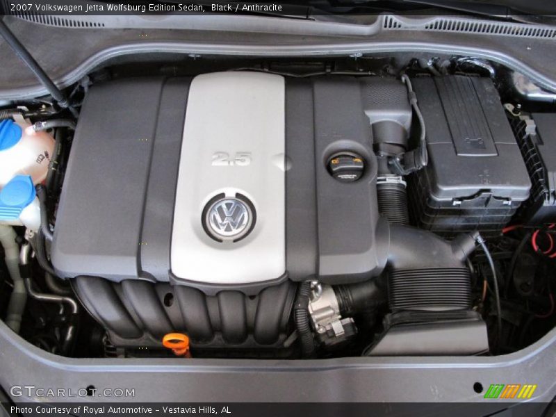 Black / Anthracite 2007 Volkswagen Jetta Wolfsburg Edition Sedan