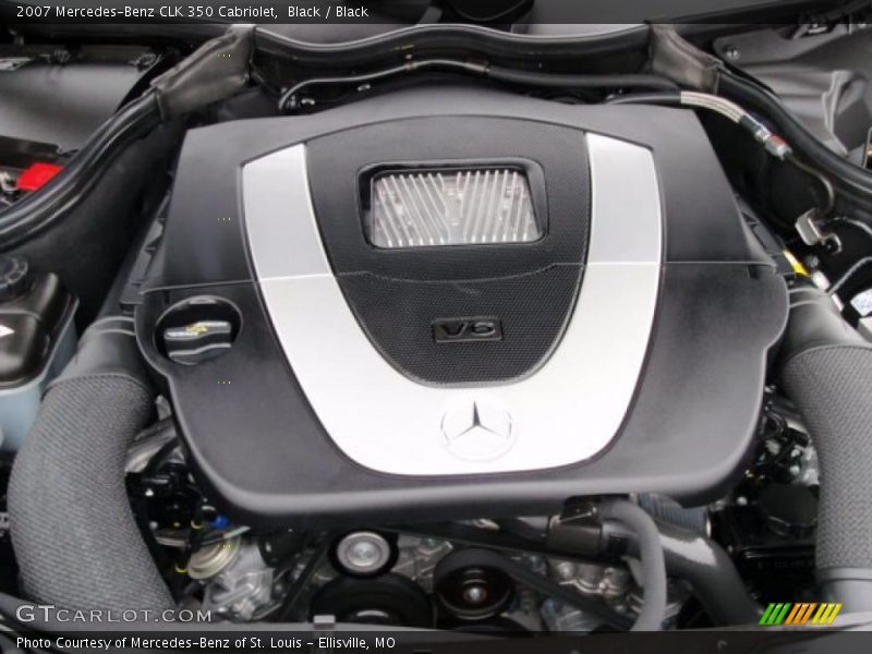 Black / Black 2007 Mercedes-Benz CLK 350 Cabriolet