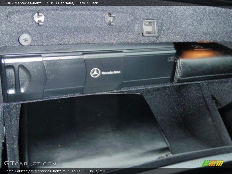 Black / Black 2007 Mercedes-Benz CLK 350 Cabriolet