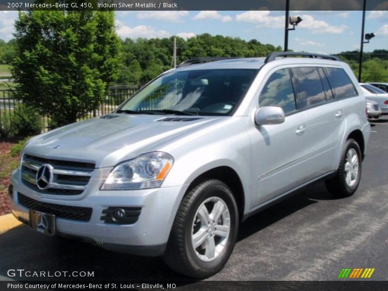 Iridium Silver Metallic / Black 2007 Mercedes-Benz GL 450