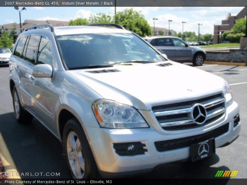 Iridium Silver Metallic / Black 2007 Mercedes-Benz GL 450