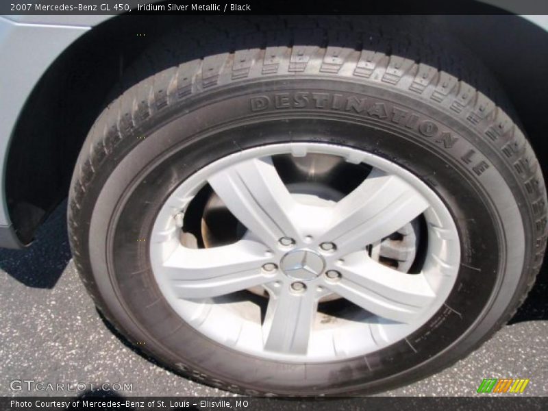 Iridium Silver Metallic / Black 2007 Mercedes-Benz GL 450