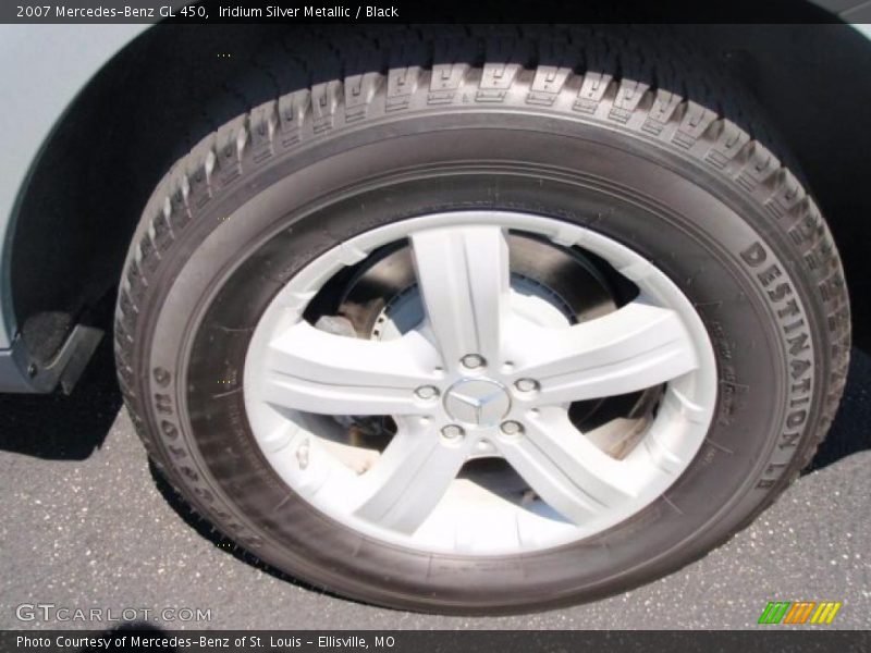 Iridium Silver Metallic / Black 2007 Mercedes-Benz GL 450