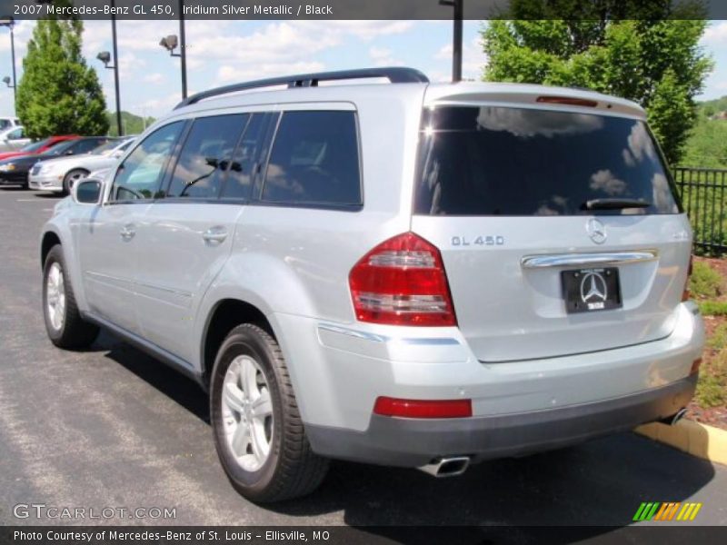 Iridium Silver Metallic / Black 2007 Mercedes-Benz GL 450
