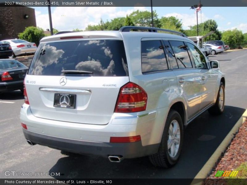 Iridium Silver Metallic / Black 2007 Mercedes-Benz GL 450