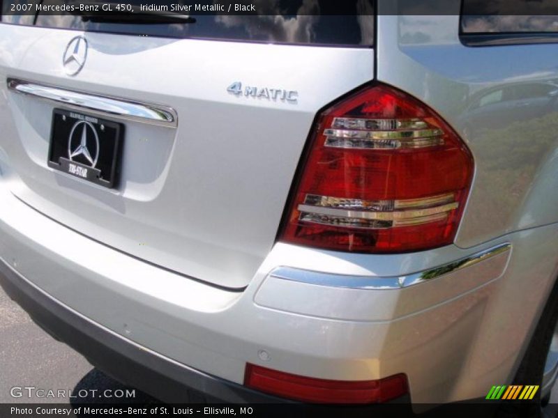 Iridium Silver Metallic / Black 2007 Mercedes-Benz GL 450