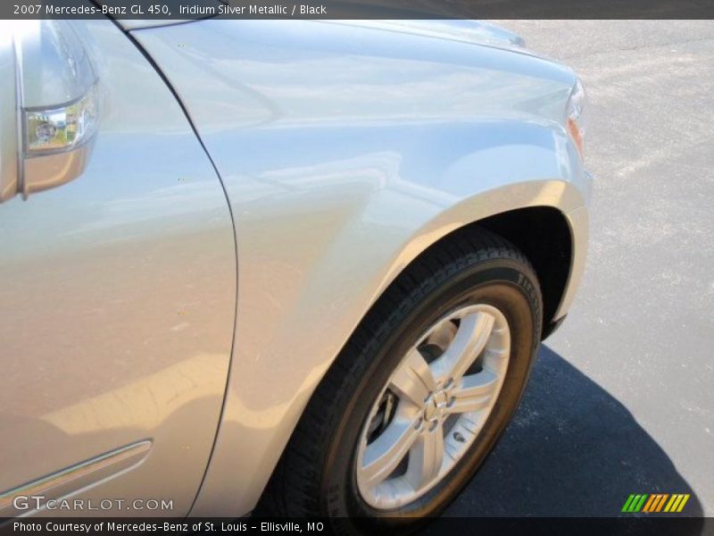 Iridium Silver Metallic / Black 2007 Mercedes-Benz GL 450