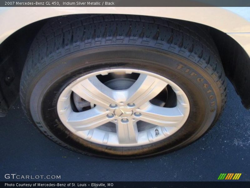 Iridium Silver Metallic / Black 2007 Mercedes-Benz GL 450
