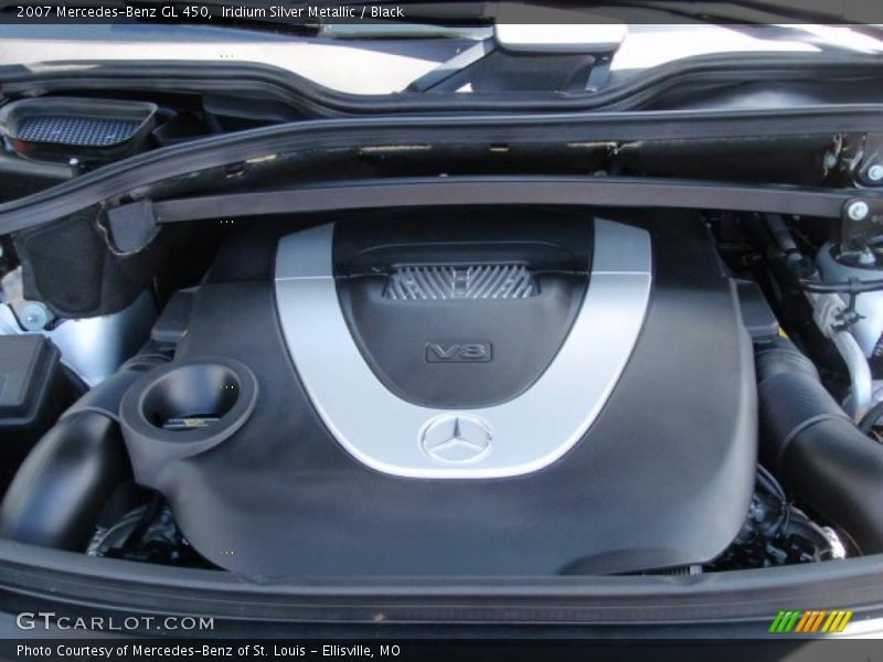 Iridium Silver Metallic / Black 2007 Mercedes-Benz GL 450