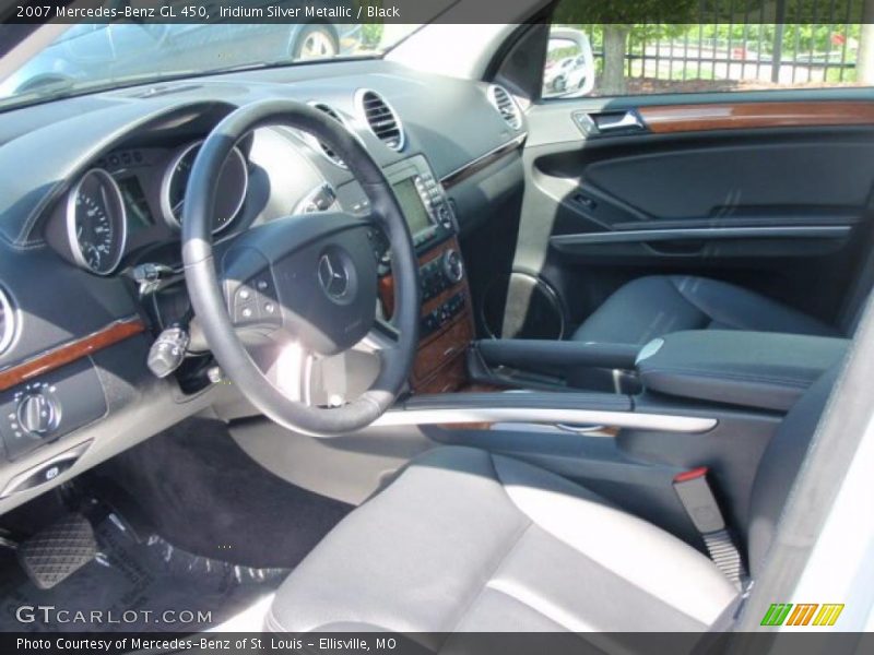Iridium Silver Metallic / Black 2007 Mercedes-Benz GL 450