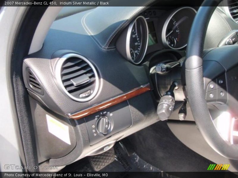 Iridium Silver Metallic / Black 2007 Mercedes-Benz GL 450