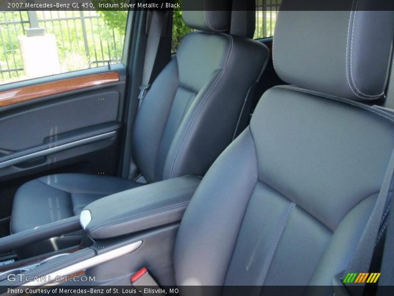 Iridium Silver Metallic / Black 2007 Mercedes-Benz GL 450