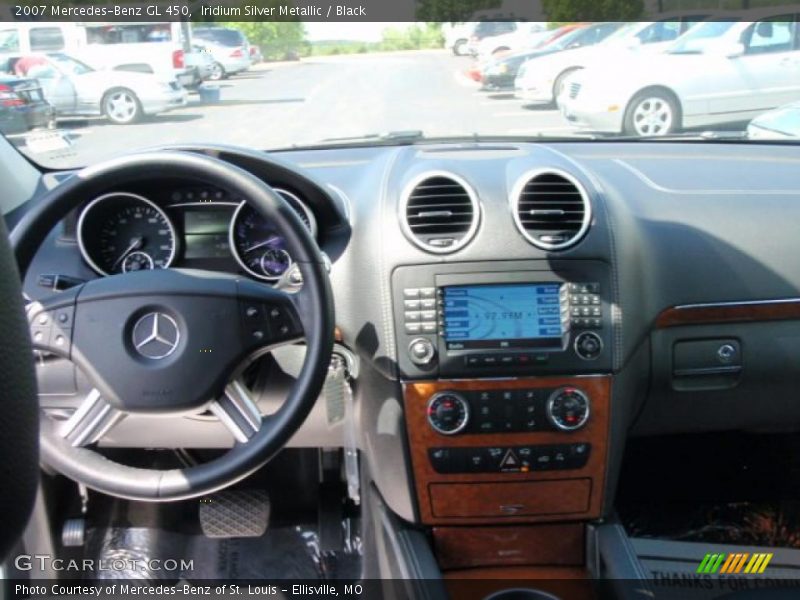 Iridium Silver Metallic / Black 2007 Mercedes-Benz GL 450