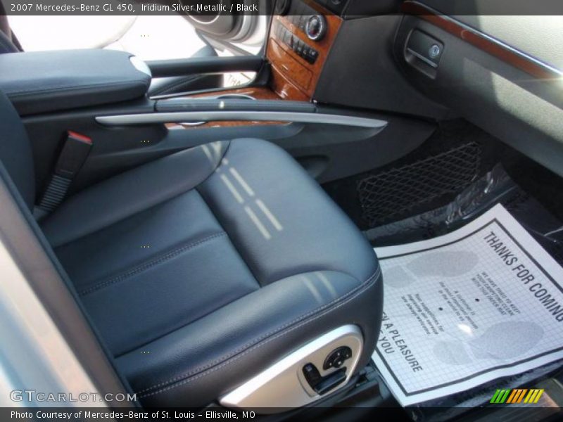 Iridium Silver Metallic / Black 2007 Mercedes-Benz GL 450