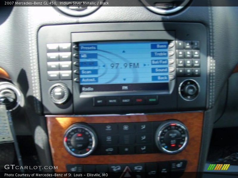 Iridium Silver Metallic / Black 2007 Mercedes-Benz GL 450