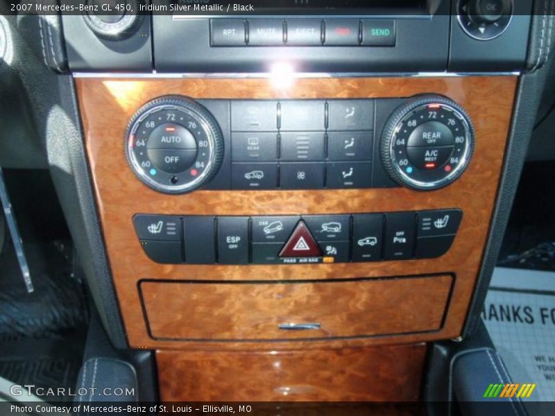 Iridium Silver Metallic / Black 2007 Mercedes-Benz GL 450