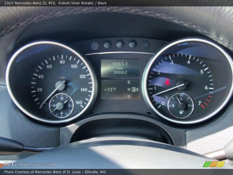 Iridium Silver Metallic / Black 2007 Mercedes-Benz GL 450