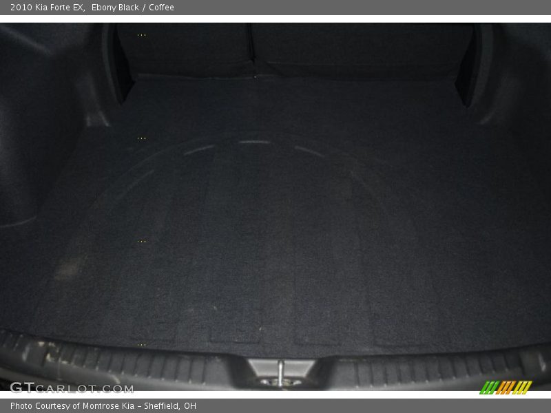 Ebony Black / Coffee 2010 Kia Forte EX