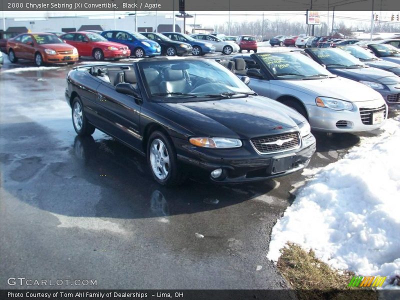 Black / Agate 2000 Chrysler Sebring JXi Convertible