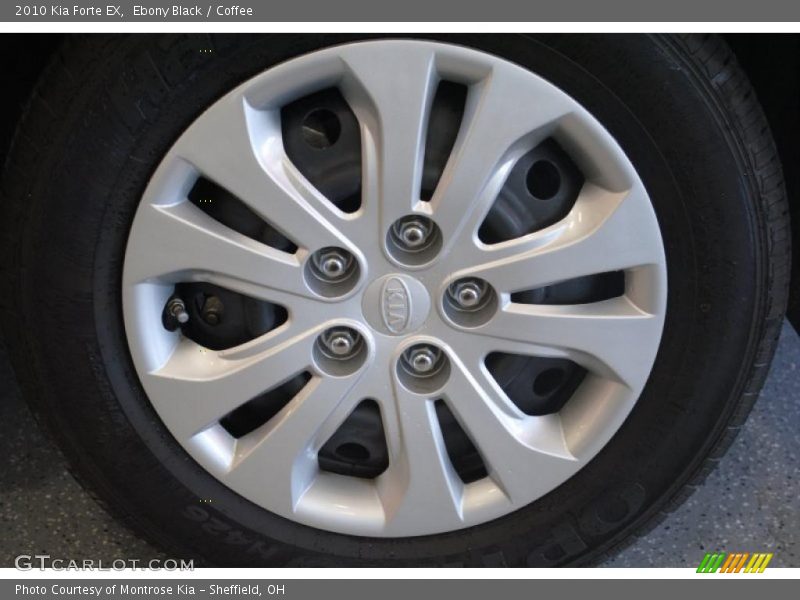 Ebony Black / Coffee 2010 Kia Forte EX